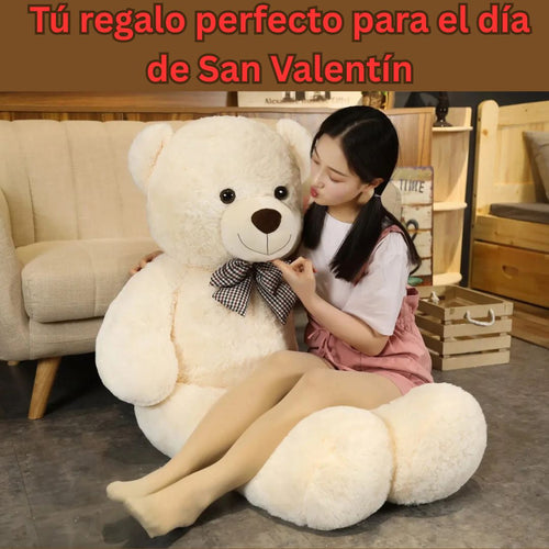 Oso de Peluche Extra Grande, Elegante y Perfecto para Regalar